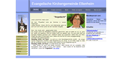 Desktop Screenshot of ev-kirche-ettenheim.de